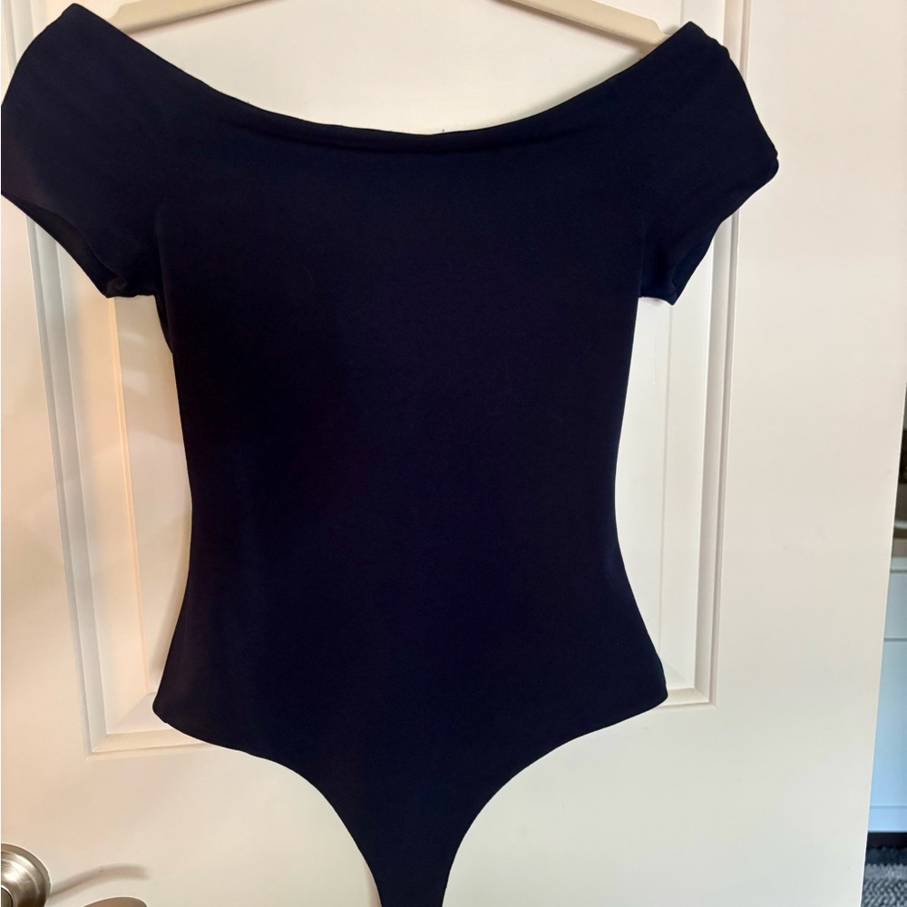 Alice + Olivia Midnight Blue Bodysuit | XS